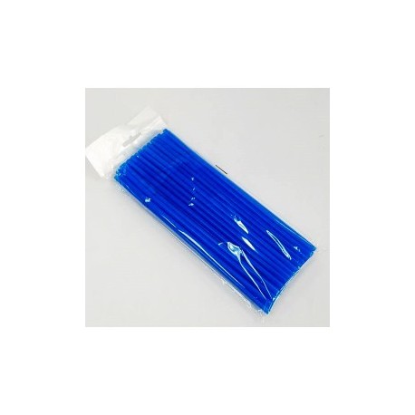 Bombilla Plastica Azul