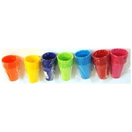 Comprar Vaso Great Value Bicolor N16 - 100 unidades