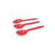 Cuchara Plastica Roja X 10 unid
