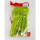 Cuchara plastica Verde X20 unid