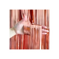 Cortina Metalica Bronce 2x1m
