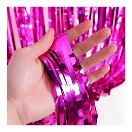 Cortinas Metalicas Fucsia