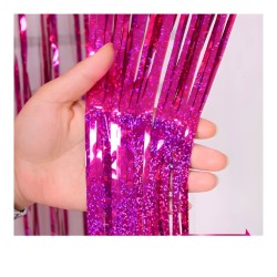 Cortina Tornasol Fucsia 2x1m