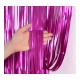 Cortina metalica mate fucsia