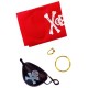 Set pirata bandana, aro parche