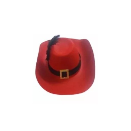 Gorro Mosquetero Rojo