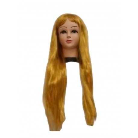 Peluca Rubia Lisa Extralarga