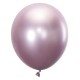 Globo Latex Cromo rosado R12 12unds