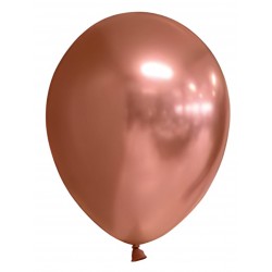 Globo Latex Cromo Bronce R12 (12unds)