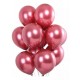 Globo Latex Cromo Palo de rosa