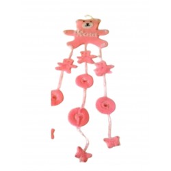 Colgante Oso rosado