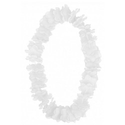 Collar Hawaiano Blanco