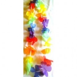 Collar hawai flor chica multicolor