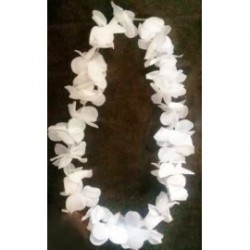 Collar Hawaiano Blanco