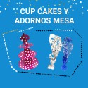 Cup Cakes y Adornos Mesa